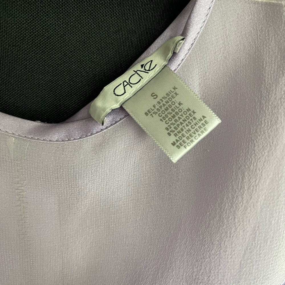 Cache Silk top - Picture 3 of 3